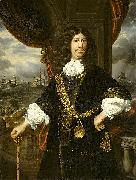 Samuel van hoogstraten Portrait of Mattheus van den Broucke Governor of the Indies, with the gold chain and medal presented to him by the Dutch East India Company in 1670. Spain oil painting artist